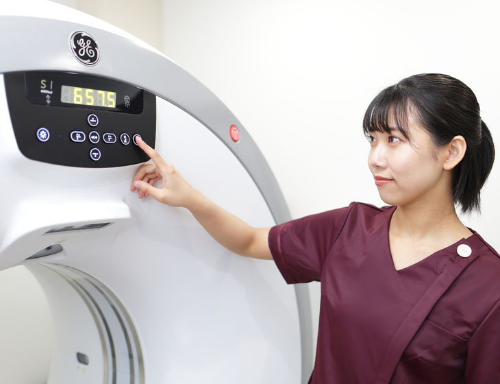 女性技師による検査